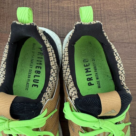 Adidas Ultraboost 5.0 Size 10 Mens DNA 'Mesa Signal Green' Running Shoes GX5255 - Picture 5 of 8